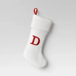 Knit Monogram Christmas Stocking White - Wondershop™ -Christmas Lights GUEST 007649d8 1200 42ed a86b 2c0dcb4e787e