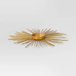 3pc Tealight Metal Burst Christmas Candle Holder Set Gold - Wondershop™ -Christmas Lights GUEST 01e43bea aea3 4f9b 8a64 fb09d0a37dd2