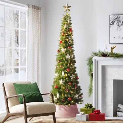 11" Tinsel Star Christmas Tree Topper - Wondershop 1 11" Tinsel Star Christmas Tree Topper - Wondershop