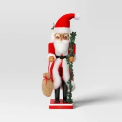 Traditional Santa Nutcracker Figure - Wondershop™ -Christmas Lights GUEST 051ed911 5f84 44b9 b481 e1c604167d52