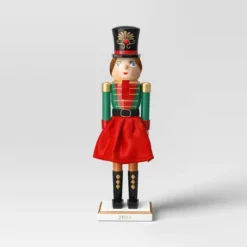 Female Soldier Nutcracker Figure - Wondershop™ -Christmas Lights GUEST 09a9a060 6b21 4cc1 b3b0 0b6e3e45a142