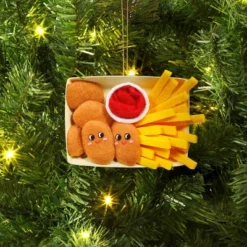 Christmas Fabric Chicken Nuggets Ornament - Wondershop™