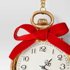 Christmas Glass Pocket Watch Ornament - Wondershop™ -Christmas Lights GUEST 0b7595f9 fb55 4be5 8d29 30c1e9e68241