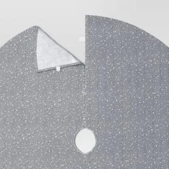 48" Sequined Fabric Christmas Tree Skirt Silver - Wondershop™ -Christmas Lights GUEST 0d8805e7 20c2 47d2 9013 1092fd8c7497