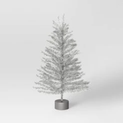 24" Unlit Tinsel Mini Artificial Christmas Tree - Wondershop™ -Christmas Lights GUEST 0dfae237 a4b6 4c93 a3cf ffb3deb2f275