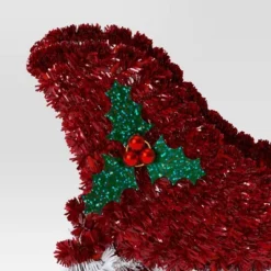 Christmas Tinsel Sleigh Red - Wondershop™ -Christmas Lights GUEST 1244295b 300a 4c51 8ee6 9759455b0f0d