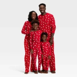 Women's Santa Print Ribbed Holiday Matching Family Pajama Pants - Wondershop™ Red -Christmas Lights GUEST 17215707 599b 4684 a69f 0119ad446d1f 6
