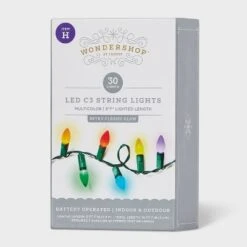 30ct LED Christmas Indoor Outdoor Novelty String Lights With Green Wire - Wondershop™ -Christmas Lights GUEST 2301681b 7cb0 42b2 83be 0b3b50b7a23b