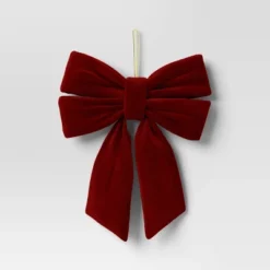 12" Christmas Velvet Bow - Wondershop™ -Christmas Lights GUEST 2aeb18a4 214b 4245 bc0b ec37e381f289