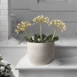 18" LED Gold Starburst Christmas Novelty Sculpture Light Warm White - Wondershop™