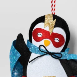 5.25" Christmas Fabric Superhero Ornament Penguin - Wondershop™ -Christmas Lights GUEST 2d844b94 16f7 4038 9bf5 e92306ff5a8e