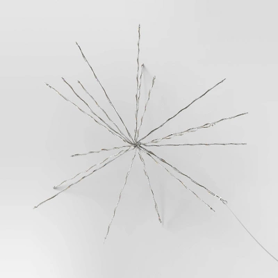 2pc LED Glitter Starburst Dew Drops With Twinkle Christmas Novelty Silhouette Lights With Multicolor Light Bulb - Wondershop™ 2 2pc LED Glitter Starburst Dew Drops With Twinkle Christmas Novelty Silhouette Lights With Multicolor Light Bulb - Wondershop™ - Image 2