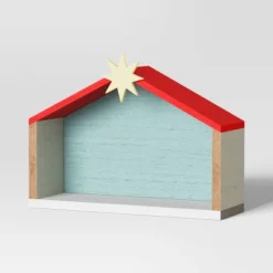 9pc Wood Christmas Nativity Scene Figurine Set - Wondershop™ -Christmas Lights GUEST 324c5022 2059 4f6d 8388 703051105d04