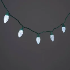 25ct LED C9 Faceted Christmas String Lights With Green Wire - Wondershop™ -Christmas Lights GUEST 3b74abbb 883c 4211 b7d7 17a736853302