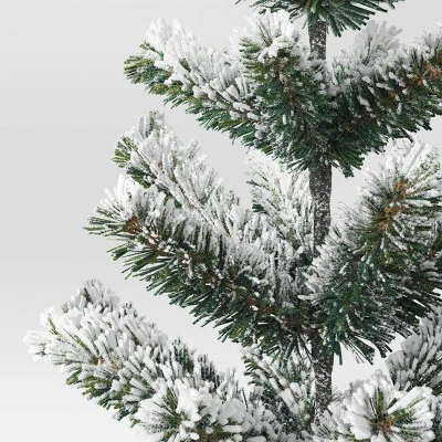 24" Unlit Flocked Indexed Mini Artificial Christmas Tree - Wondershop™ 2 24" Unlit Flocked Indexed Mini Artificial Christmas Tree - Wondershop™ - Image 2