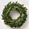 28in Prelit Artificial Christmas Wreath Natural Clear Lights - Wondershop™