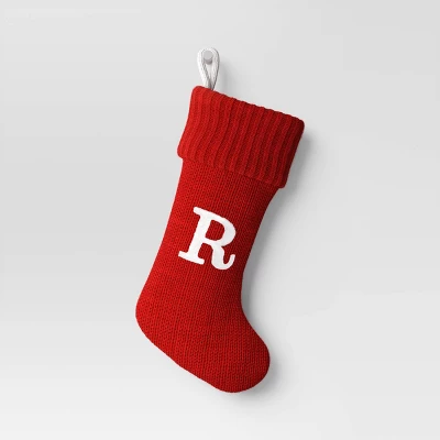 Knit Monogram Christmas Stocking Red - Wondershop™ 20 Knit Monogram Christmas Stocking Red - Wondershop™ - Image 20