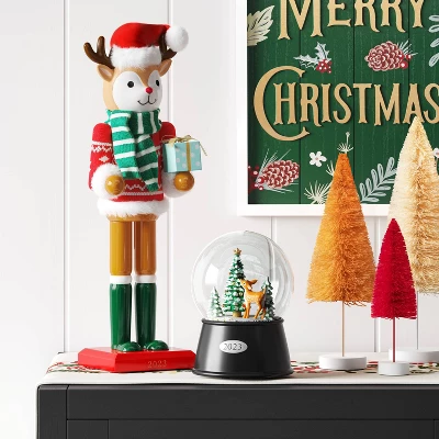 Winter Deer Nutcracker Figure - Wondershop™ 1 Winter Deer Nutcracker Figure - Wondershop™