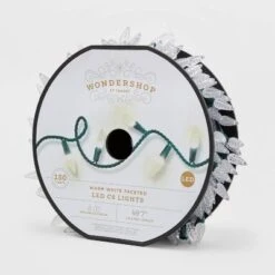 150ct LED C6 Faceted Christmas String Lights Warm White With Green Wire - Wondershop™ 6 150ct LED C6 Faceted Christmas String Lights Warm White With Green Wire - Wondershop™ -Christmas Lights GUEST 4e8a973f 4069 4103 953f ada47226f55f