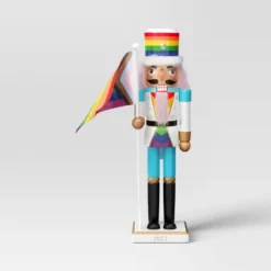 Pride Nutcracker Figure - Wondershop™ -Christmas Lights GUEST 4f645284 cbfb 4936 826f cda4ac1e23b8