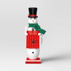 Snowman Countdown Nutcracker Figure - Wondershop™ -Christmas Lights GUEST 5bce4c96 a1db 44e0 b7e6 8584d4e53f00