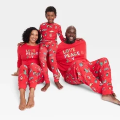 Kids' Holiday City Matching Family Pajama Set - Wondershop™ With Frances Marina Smith Red -Christmas Lights GUEST 5c79d06c 8555 49a9 a041 b5429f0a52f5 2
