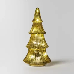 12" Christmas Mercury Lit Glass Tiered Classic Tree Decor - Wondershop™ -Christmas Lights GUEST 612c38b3 02da 4af6 b05c bac7e0e9d560