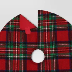 16" Christmas Dia Red/Green Plaid Mini Tree Skirt - Wondershop™ -Christmas Lights GUEST 6403b766 889b 4a54 92ff 45f45f0f01e5