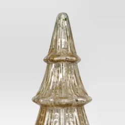 12" Christmas Mercury Lit Glass Tiered Classic Tree Decor - Wondershop™ -Christmas Lights GUEST 6f320f7d 847c 41e8 a0d3 8a9a8fb2c8ea