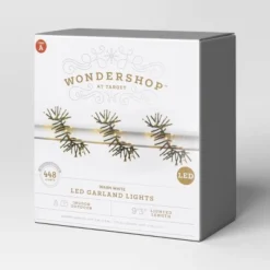 448ct LED Christmas Mini String Lights Garland Warm White Black Wire - Wondershop™ -Christmas Lights GUEST 703446f4 4acf 4cdb b308 90f0a404594f