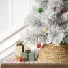 7" Natural Grass Woven Mini Christmas Tree Collar - Wondershop™: Wicker Style