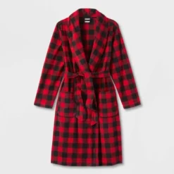 Adult Buffalo Check Matching Family Robe - Wondershop™ Red