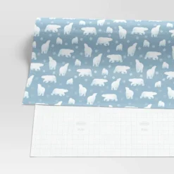 30” 25 Sq Ft Christmas Roll Wrap White Polar Bears On Blue - Wondershop™ 3 30” 25 Sq Ft Christmas Roll Wrap White Polar Bears On Blue - Wondershop™ -Christmas Lights GUEST 7778a132 14fd 4156 8142 61a2dbe06ffa