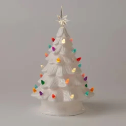 14.5" Battery Operated Lit Ceramic Christmas Tree - Wondershop™ -Christmas Lights GUEST 7e111dea 0bdb 44c8 ba2a 526288bdfe1d