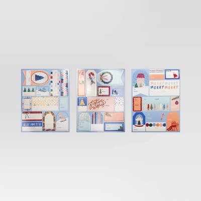 70ct Christmas Holiday Cheer Peel And Stick Gift Tags Multi - Wondershop™ 2 70ct Christmas Holiday Cheer Peel And Stick Gift Tags Multi - Wondershop™ - Image 2