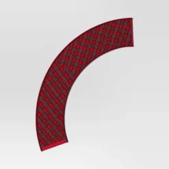 25'' Christmas Roll Up Plaid Tree Collar Red/Green - Wondershop™ -Christmas Lights GUEST 8a70d5ac 4387 4084 8738 8485cbda268e
