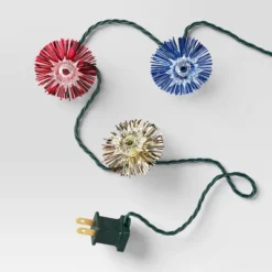 20ct Christmas Tinsel Lights Multi-Colored With Green Wire - Wondershop™ -Christmas Lights GUEST 8d384117 d671 40e6 bbe0 f0138d667495