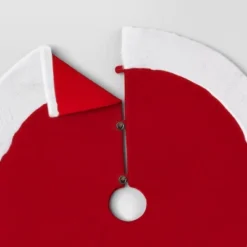 Christmas Plush With Fur Trim Tree Skirt Red And White - Wondershop™ -Christmas Lights GUEST 96dc486a dbdb 4e39 83b7 752aa9822dc8