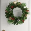 28" Decorated Mixed Greenery Artificial Christmas Wreath Green - Wondershop™