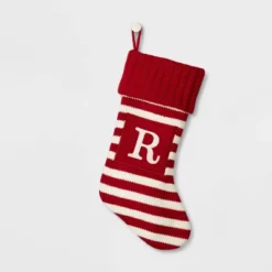 Knit Striped Monogram Christmas Stocking - Wondershop™ 38 Knit Striped Monogram Christmas Stocking - Wondershop™ -Christmas Lights GUEST 9aca8d14 23d8 4cff 8199 1fb4e901800b