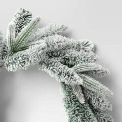 20" Flocked Pine Artificial Christmas Wreath - Wondershop™ -Christmas Lights GUEST 9e1aee74 625e 4bfd 8efe 01a1a81da385