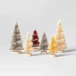 10pc Battery Operated Ceramic Christmas Village Set With Bottle Brush Trees - Wondershop™ White/Tan 7 10pc Battery Operated Ceramic Christmas Village Set With Bottle Brush Trees - Wondershop™ White/Tan -Christmas Lights GUEST a4b83105 129d 49b9 9b5c 9b8e80173d6b