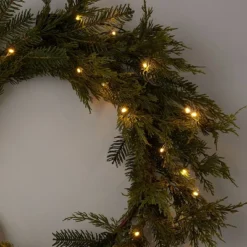 28" Pre-lit Mixed Greenery Artificial Christmas Wreath LED Warm White Lights - Wondershop™ 5 28" Pre-lit Mixed Greenery Artificial Christmas Wreath LED Warm White Lights - Wondershop™ -Christmas Lights GUEST a4c79b66 ab82 4097 b0d6 3a56a1f6eac1