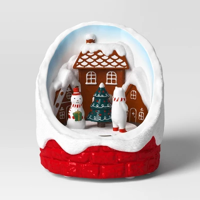 7'' Christmas Animated Gingerbread House Snowglobe - Wondershop™ 2 7'' Christmas Animated Gingerbread House Snowglobe - Wondershop™ - Image 2
