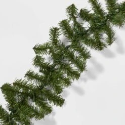 18' Pre-Lit Artificial Pine Bough Christmas Garland Green With Clear Lights - Wondershop™ -Christmas Lights GUEST bc2e9f9b a3e7 4372 ba00 1b044da3f19f