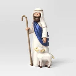 4pc Shepherd Figurine Set - Wondershop™ -Christmas Lights GUEST c1b813a5 d0df 4a07 9d8c aea6ee8fe388