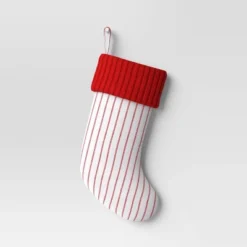 20" Woven Stripes Stocking - Wondershop™ -Christmas Lights GUEST c2c3bb57 1908 402b bae6 f3345bb0ebb4