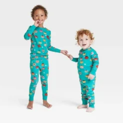 Toddler Feliz Navidad Matching Family Pajama Set - Wondershop™ With Dia Pacheco Blue -Christmas Lights GUEST c3edd494 93fa 4444 9c5e 12dc1f113312