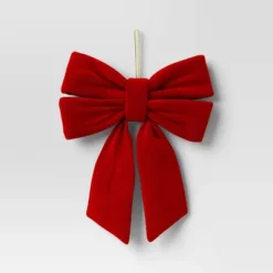 12" Christmas Velvet Bow - Wondershop™ -Christmas Lights GUEST c470c364 17bb 46e3 b929 5e8b07a6acfc