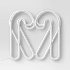 LED Animated Christmas Neon Candy Canes Forming Heart Hangable Sign White/Red - Wondershop™ -Christmas Lights GUEST c8e9f3e1 815a 4097 ad0b d06eaaccf39d
